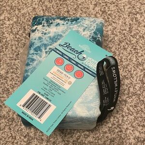 Whitley Willows Microfiber Towel with Ocean Print!